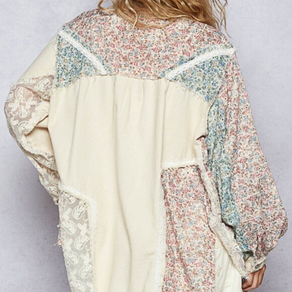 ❤️-RESTOCKED POL RELAXED FIT TOP/JACKET 100% COTTON - Picture 6 of 16